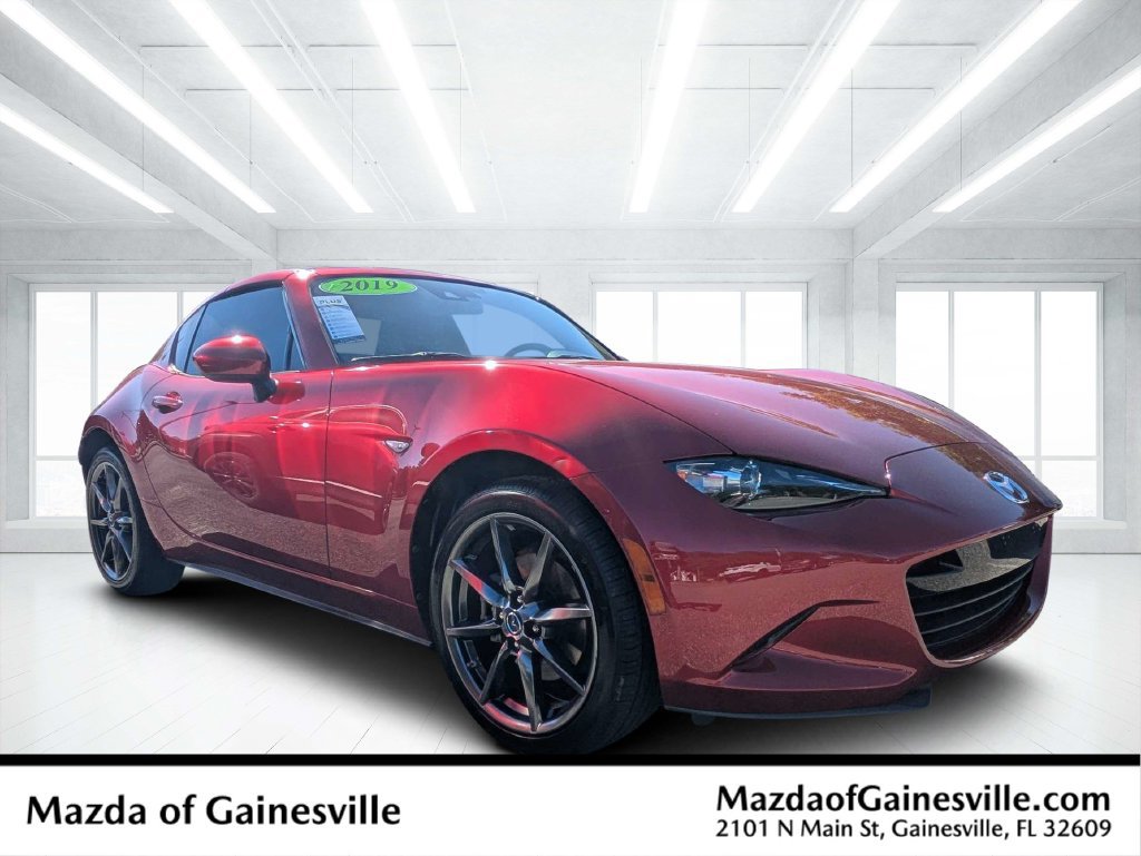 Used 2019 MAZDA MX-5 Miata RF Grand Touring w/ GT-S Package RWD image 1