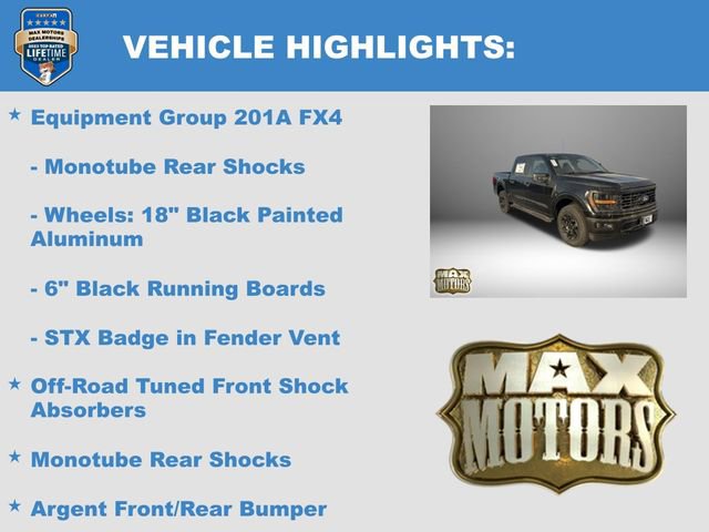 New 2025 Ford F150 STX w/ Equipment Group 201A FX4 image 11