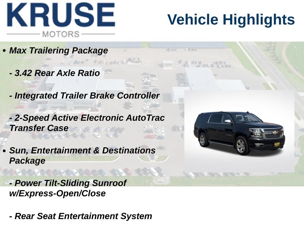 Used 2015 Chevrolet Suburban LTZ AWD/4WD image 10