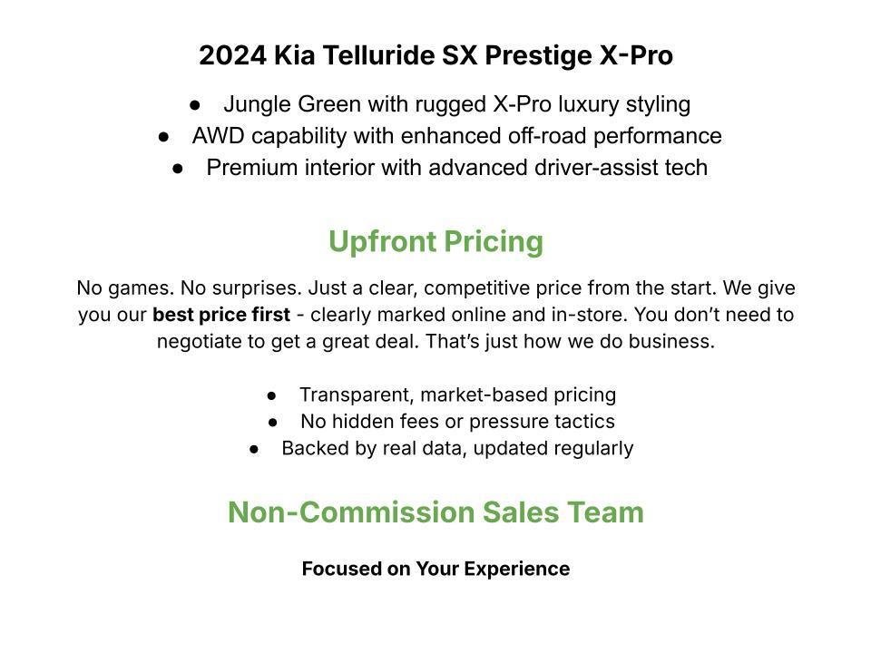 Used 2024 Kia Telluride SX Prestige X-Pro AWD/4WD image 3