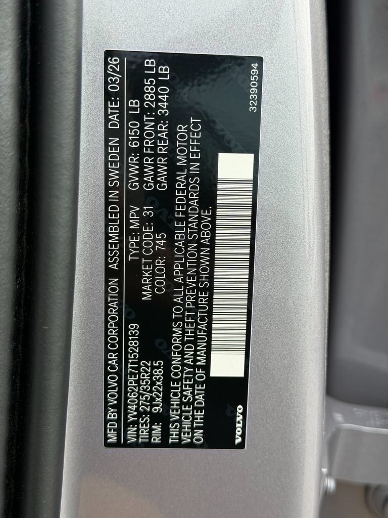 New 2026 Volvo XC90 B6 Plus AWD/4WD image 33