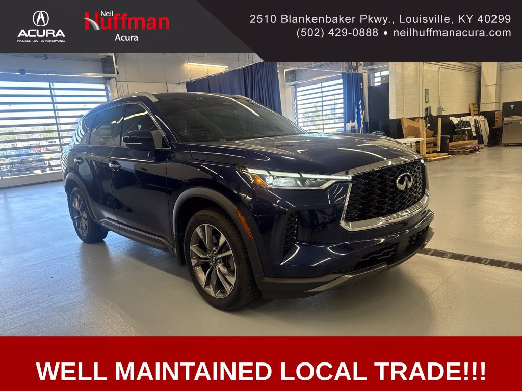 Used 2022 INFINITI QX60 Luxe w/ Vision Package AWD/4WD image 1