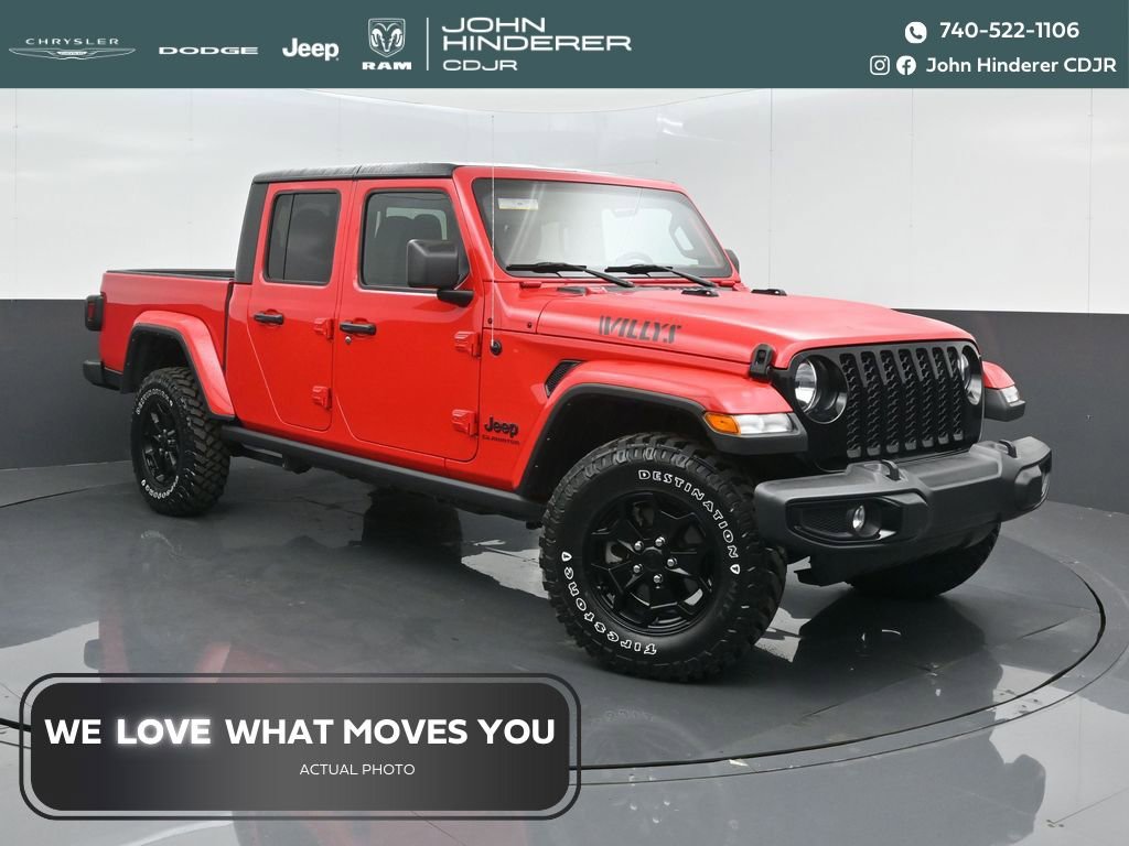 Certified 2022 Jeep Gladiator Willys image 1