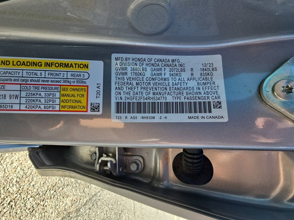Used 2024 Honda Civic Sport image 33