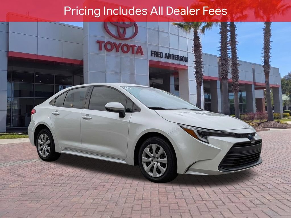 Certified 2024 Toyota Corolla LE FWD image 1
