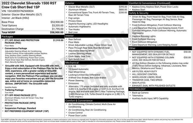 Used 2022 Chevrolet Silverado 1500 RST AWD/4WD image 5