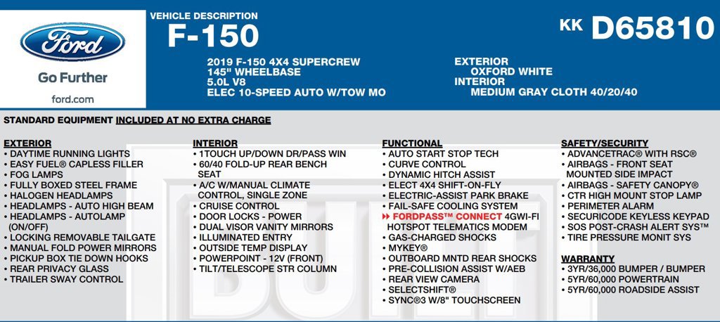 Used 2019 Ford F150 XLT AWD/4WD image 17