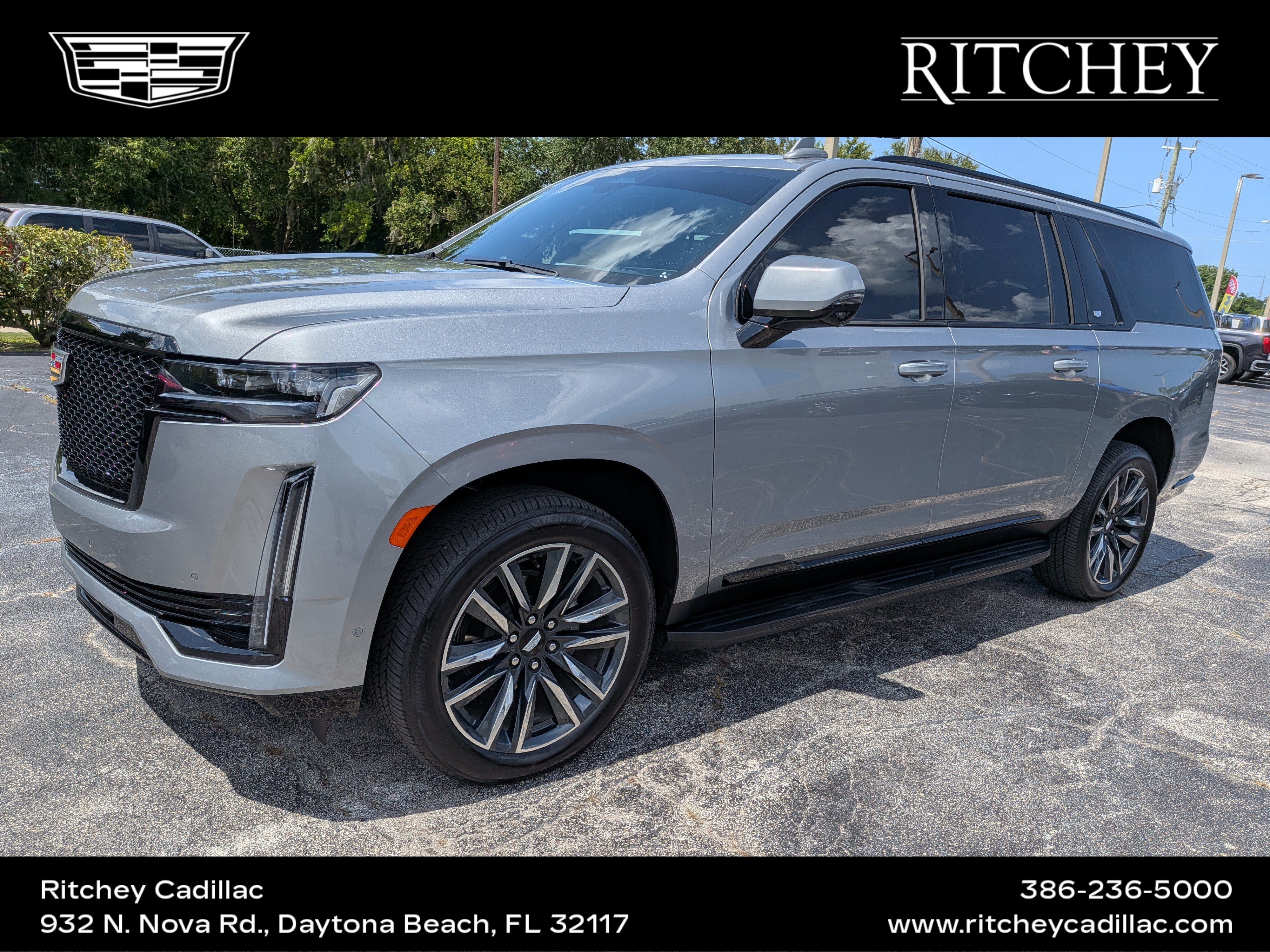 Certified 2024 Cadillac Escalade ESV Sport w/ Heavy-Duty Trailer Package