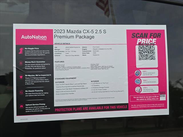 Used 2023 MAZDA CX-5 AWD 2.5 S w/ Premium Package image 27