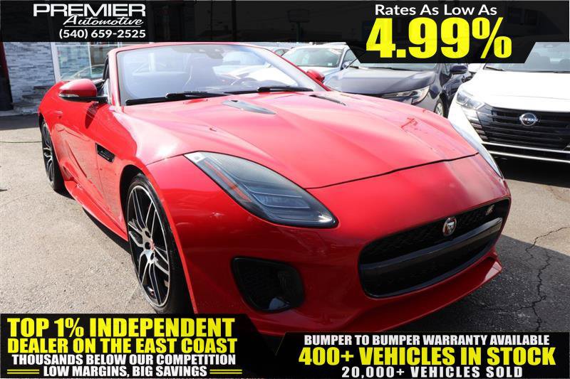 Used 2020 Jaguar F-TYPE Checkered Flag