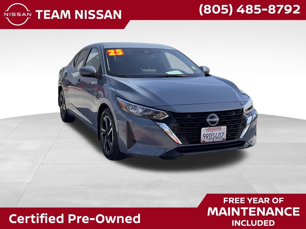Certified 2025 Nissan Sentra SV