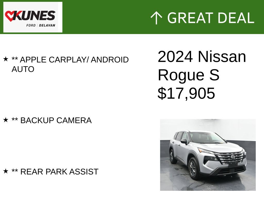 Used 2024 Nissan Rogue S FWD image 2