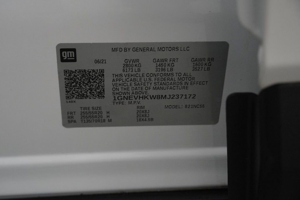 Used 2021 Chevrolet Traverse LT w/ LT Premium Package image 57