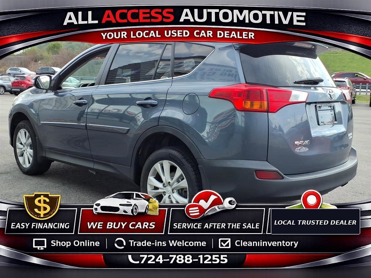 Used 2014 Toyota RAV4 Limited w/ Technology Package AWD/4WD image 3