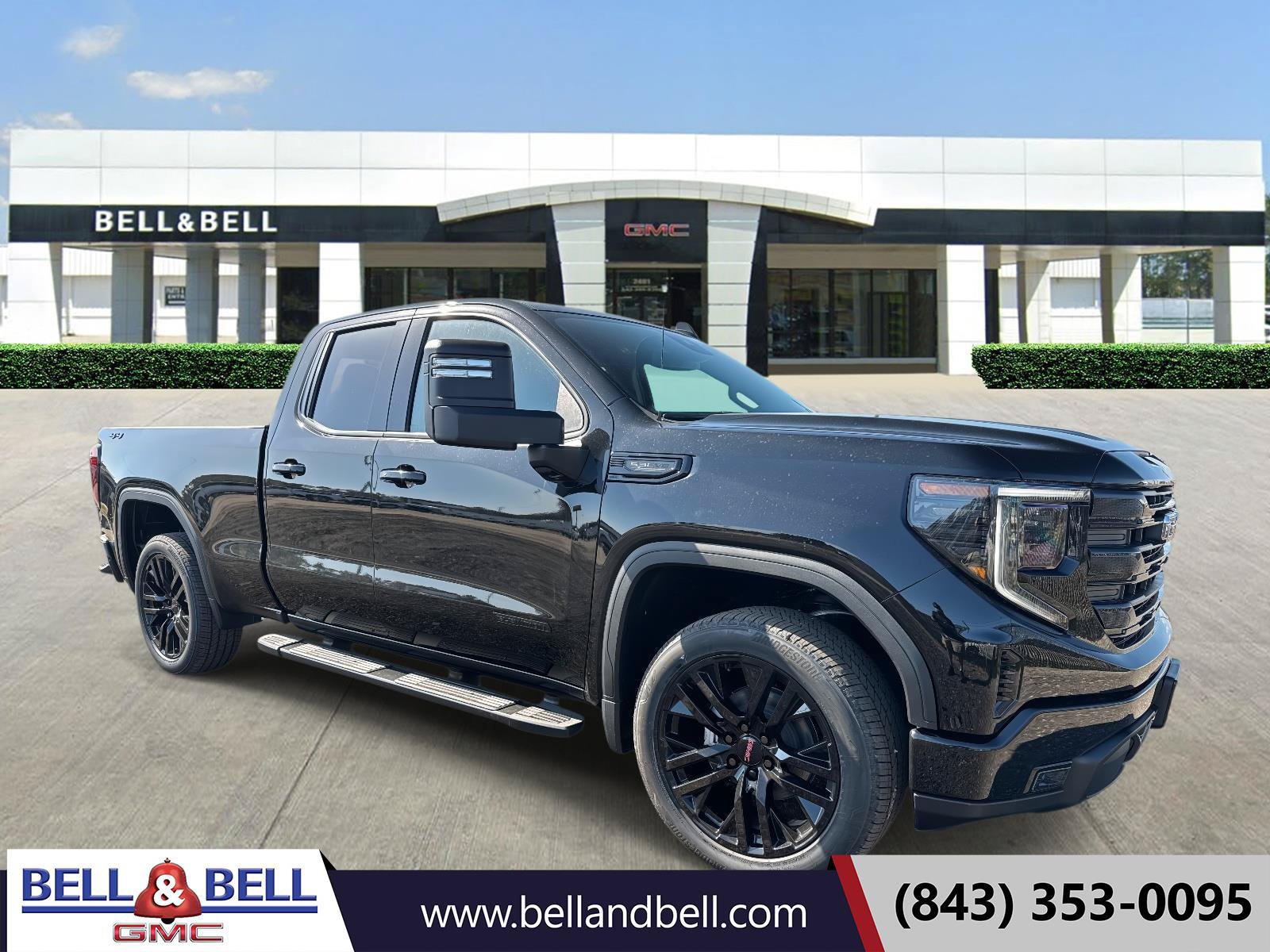 New 2026 GMC Sierra 1500 Elevation w/ LPO, Elevation Black Package AWD/4WD image 1
