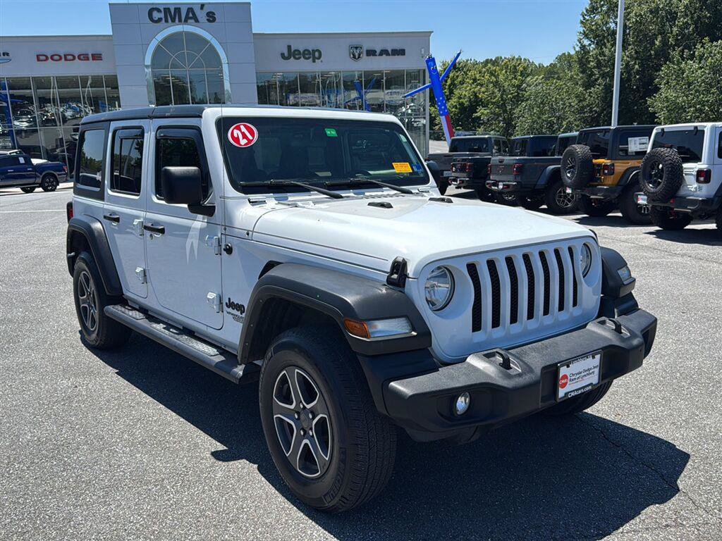 Used 2021 Jeep Wrangler Unlimited Sport AWD/4WD image 7