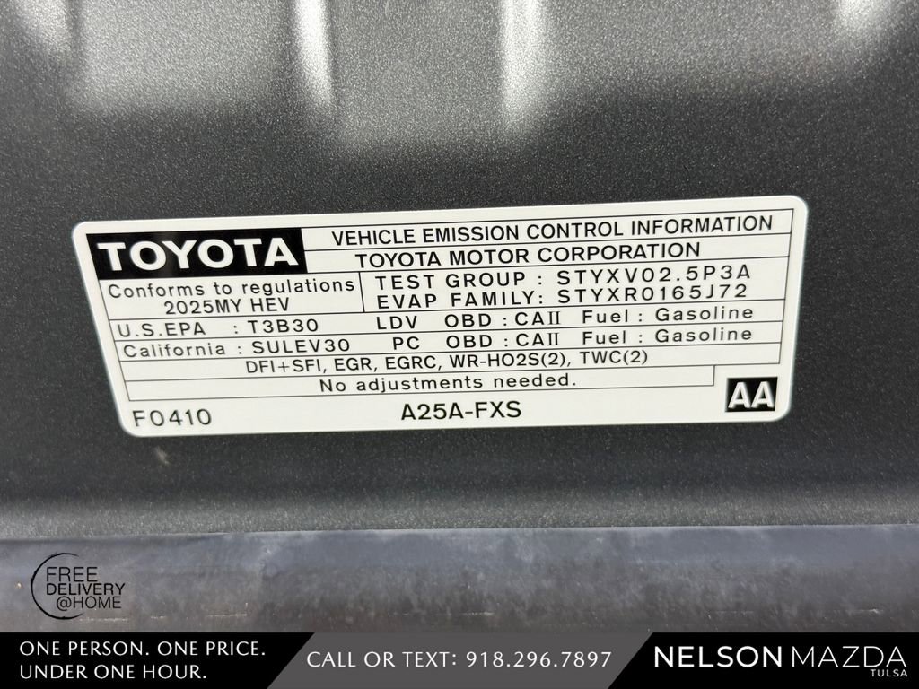 Used 2025 Toyota Camry SE w/ Convenience Package FWD image 51