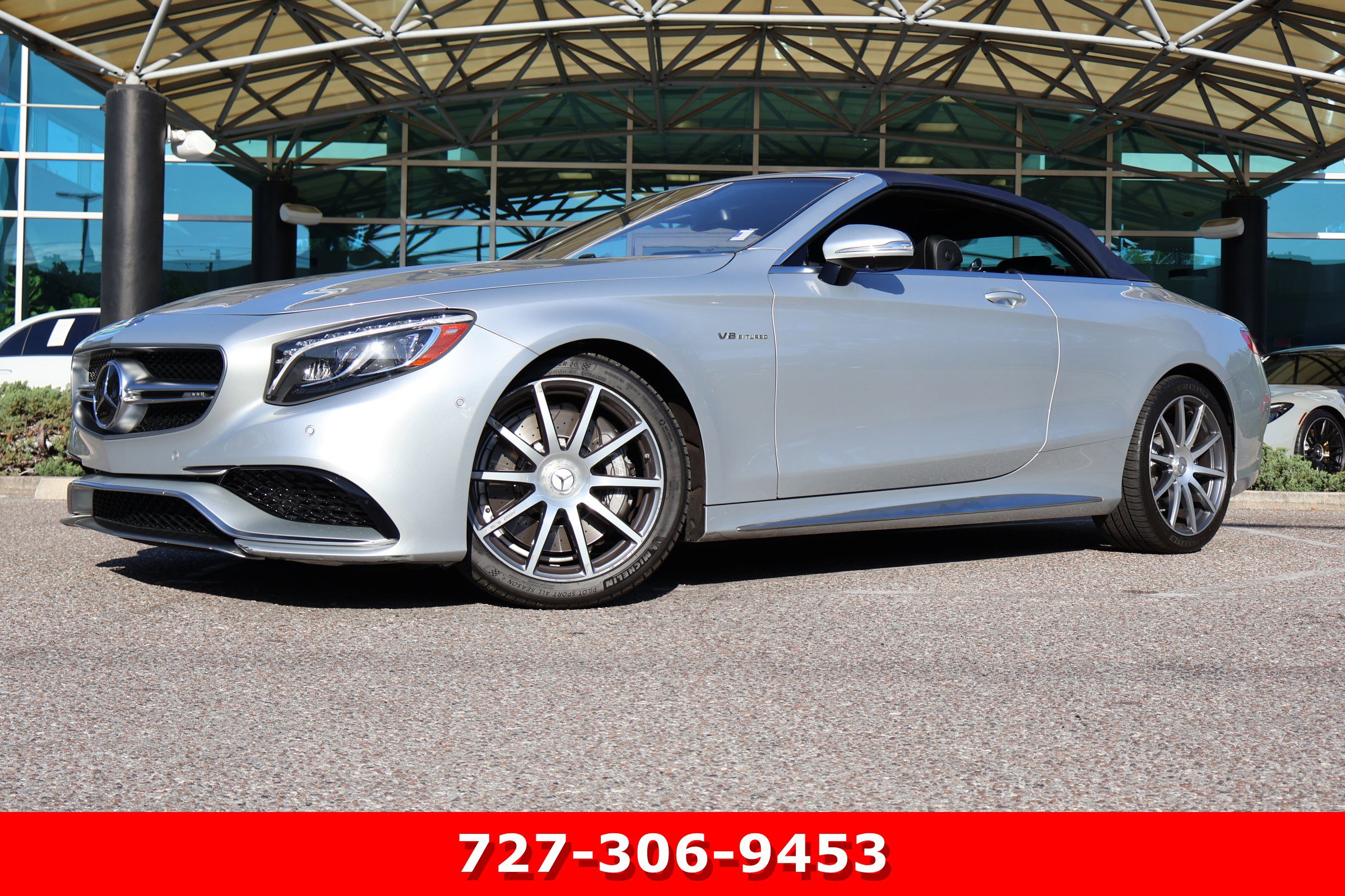 Used 2017 Mercedes-Benz S 63 AMG 4MATIC Cabriolet image 1