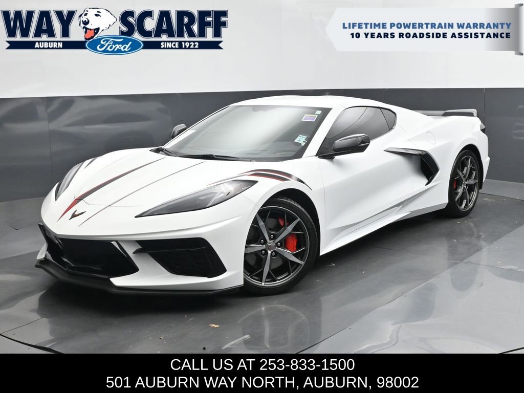 Used 2021 Chevrolet Corvette Stingray Preferred Cpe w/ Z51 Performance Package
