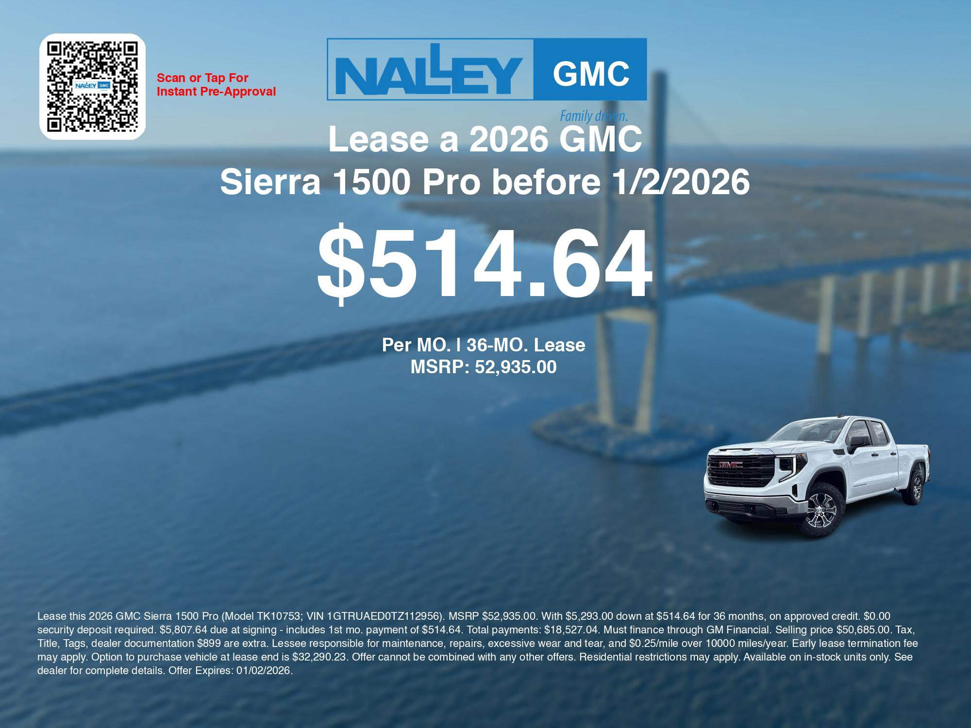 New 2026 GMC Sierra 1500 Pro w/ Pro Value Package image 3