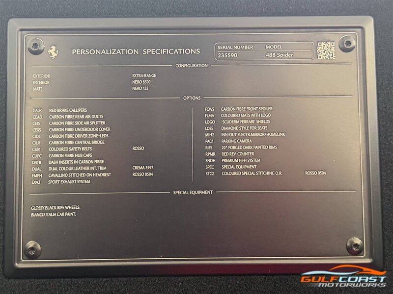 Used 2018 Ferrari 488 Spider RWD image 37