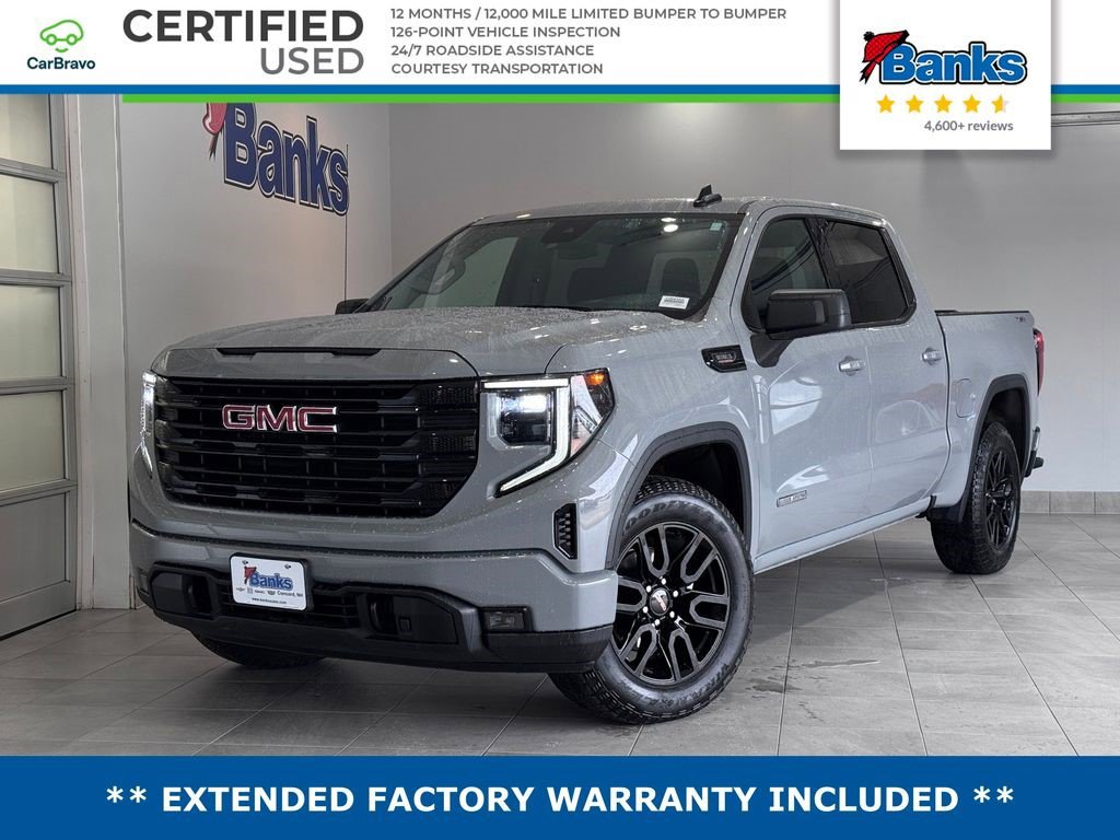 Certified 2024 GMC Sierra 1500 Elevation w/ X31 Off-Road Package