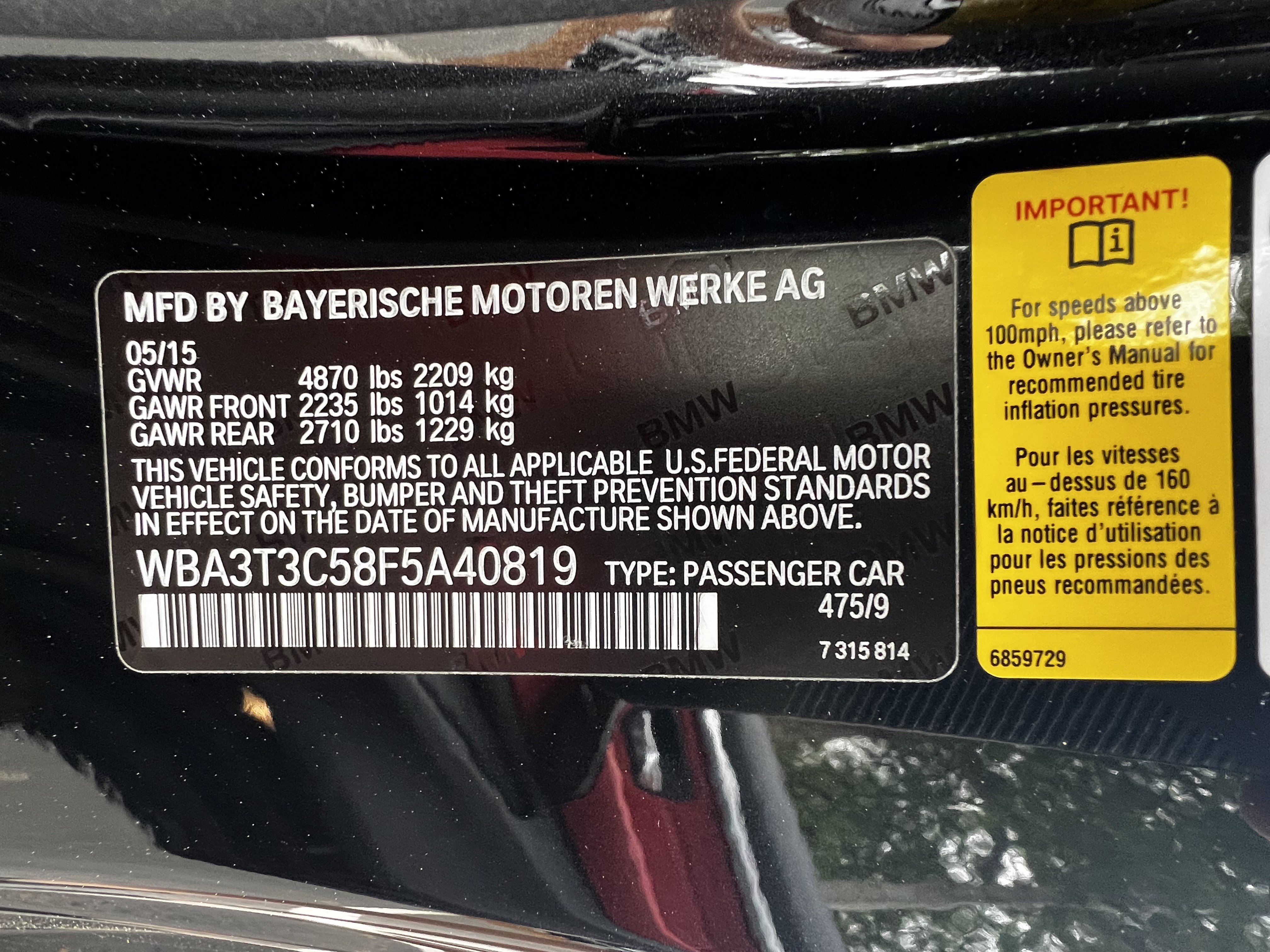 Used 2015 BMW 435i Convertible RWD image 60