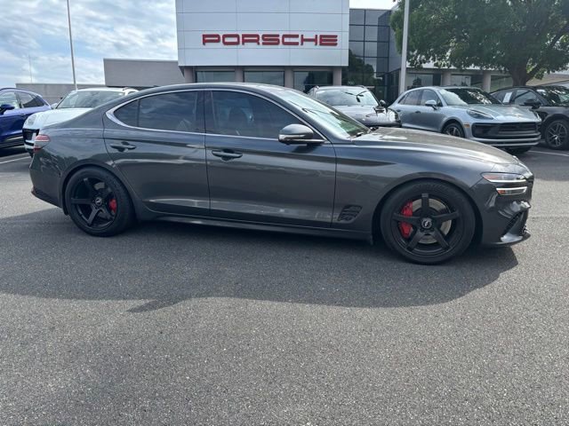 Used 2022 Genesis G70 3.3T w/ Sport Prestige Package AWD/4WD image 1