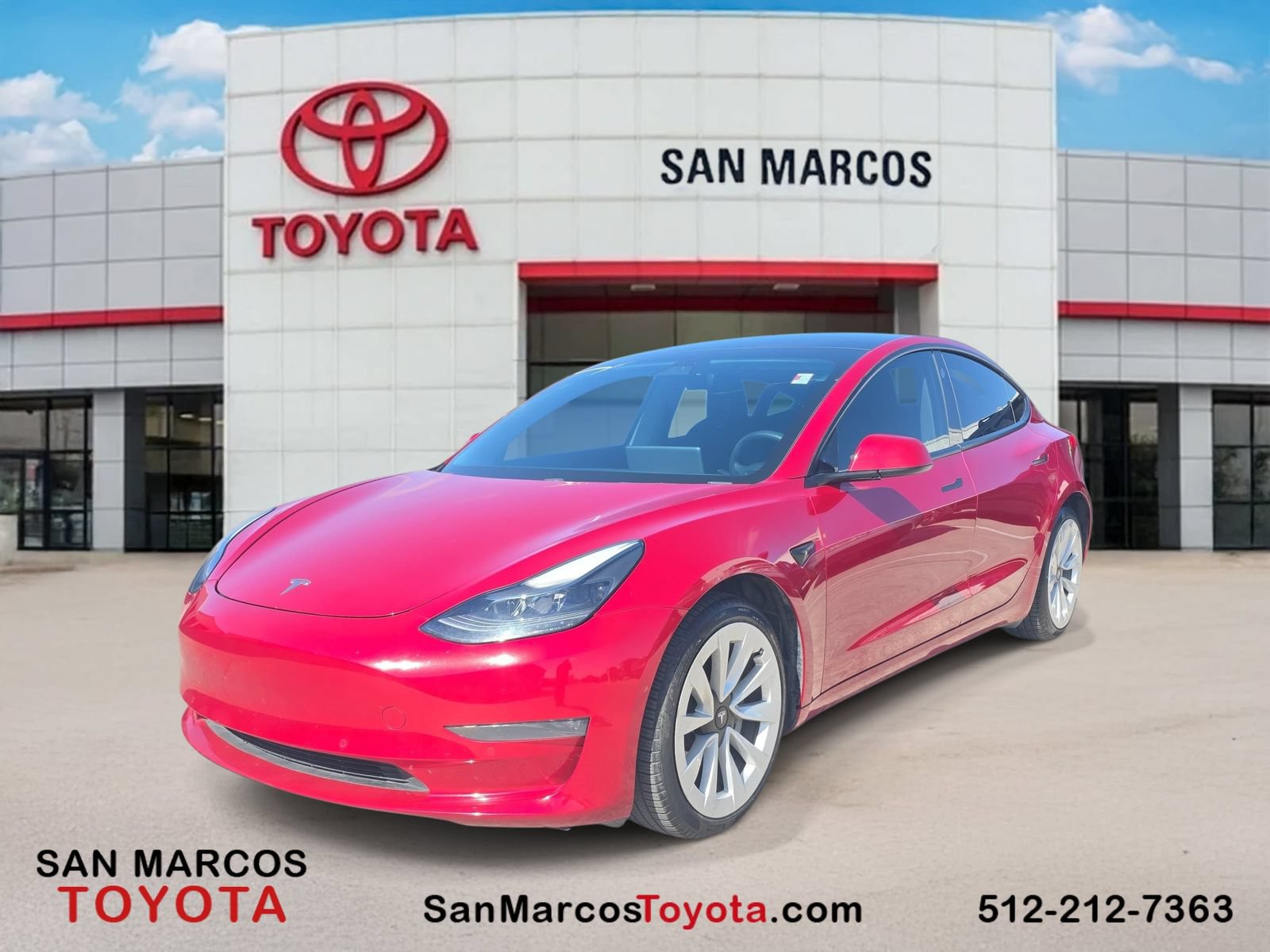 Used 2021 Tesla Model 3 Long Range AWD/4WD image 1