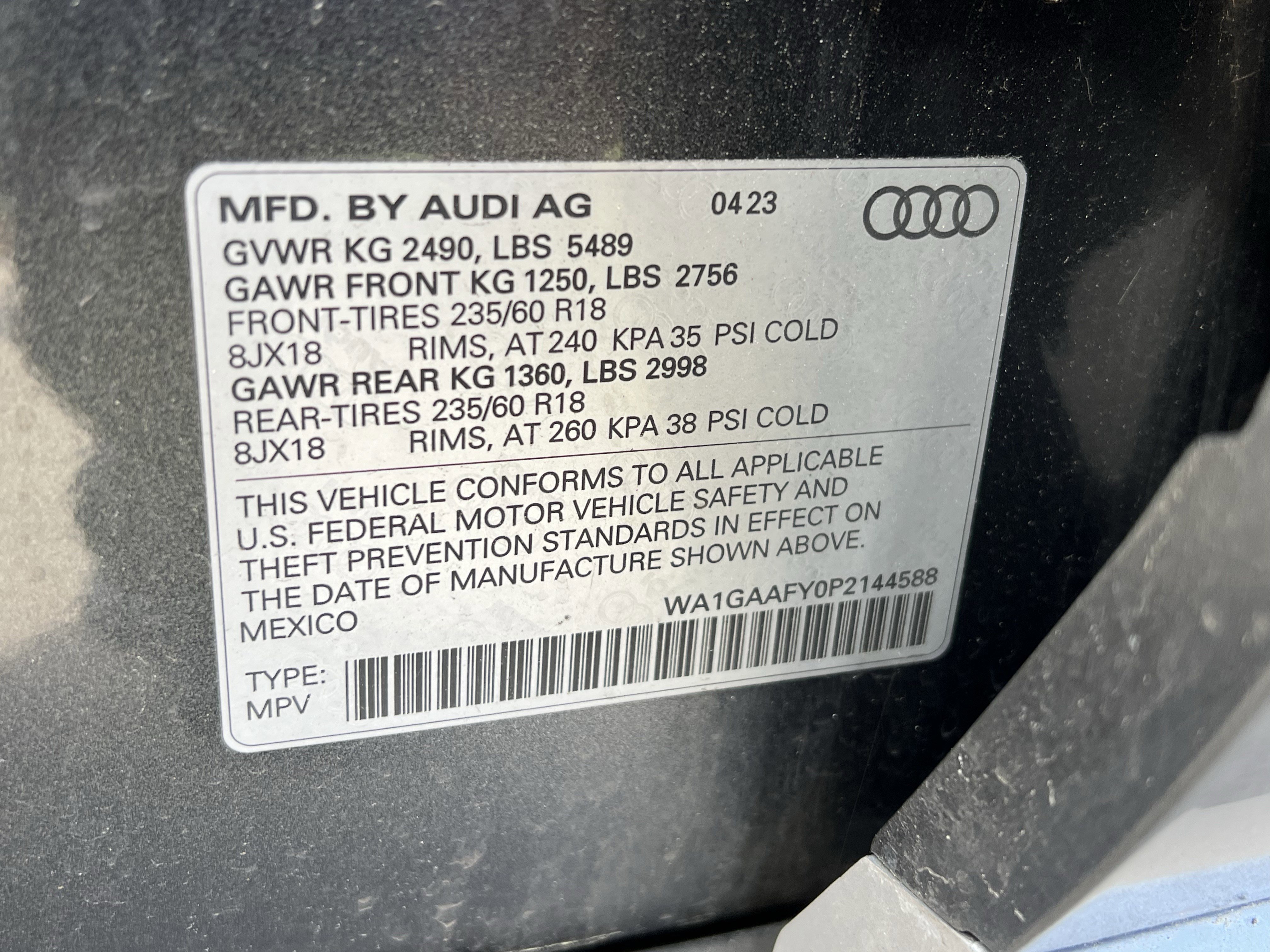 Certified 2023 Audi Q5 2.0T Premium w/ Convenience Package AWD/4WD image 37