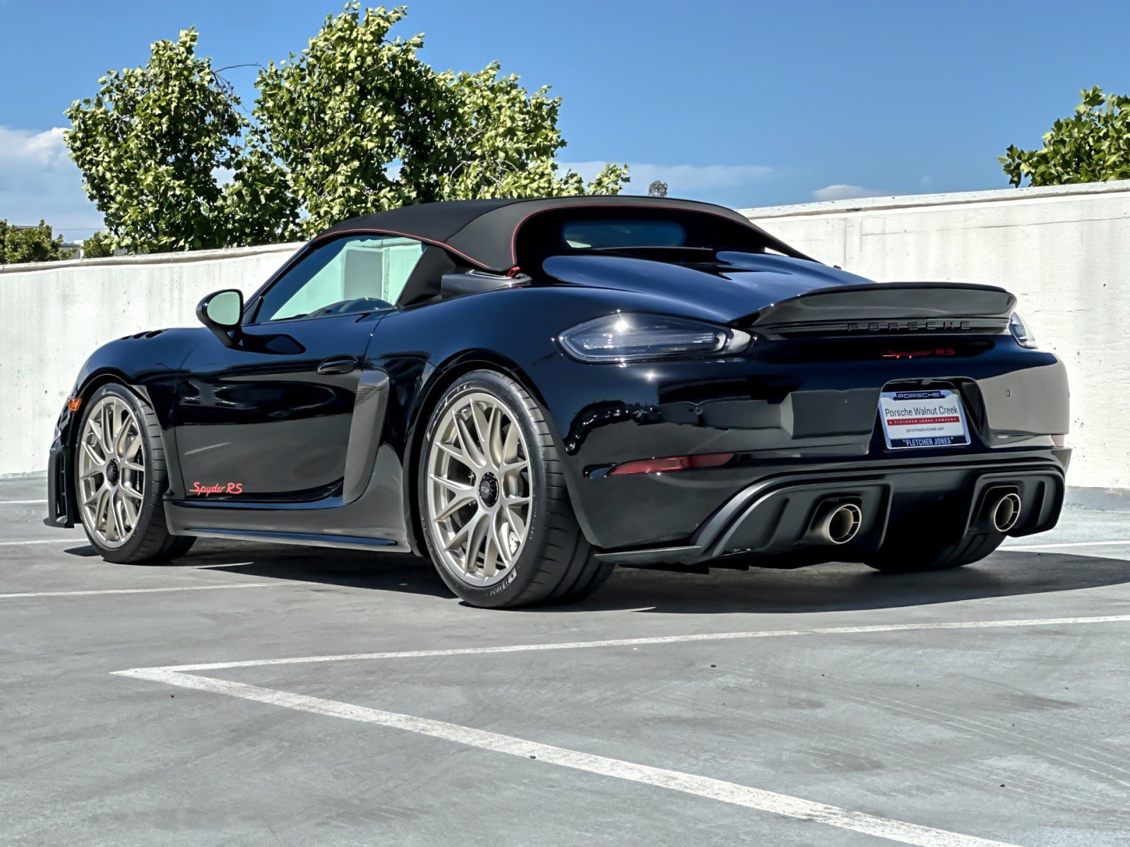 Used 2025 Porsche 718 Boxster Spyder RS RWD image 3