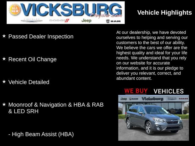 Used 2019 Subaru Outback 2.5i Limited AWD/4WD image 7