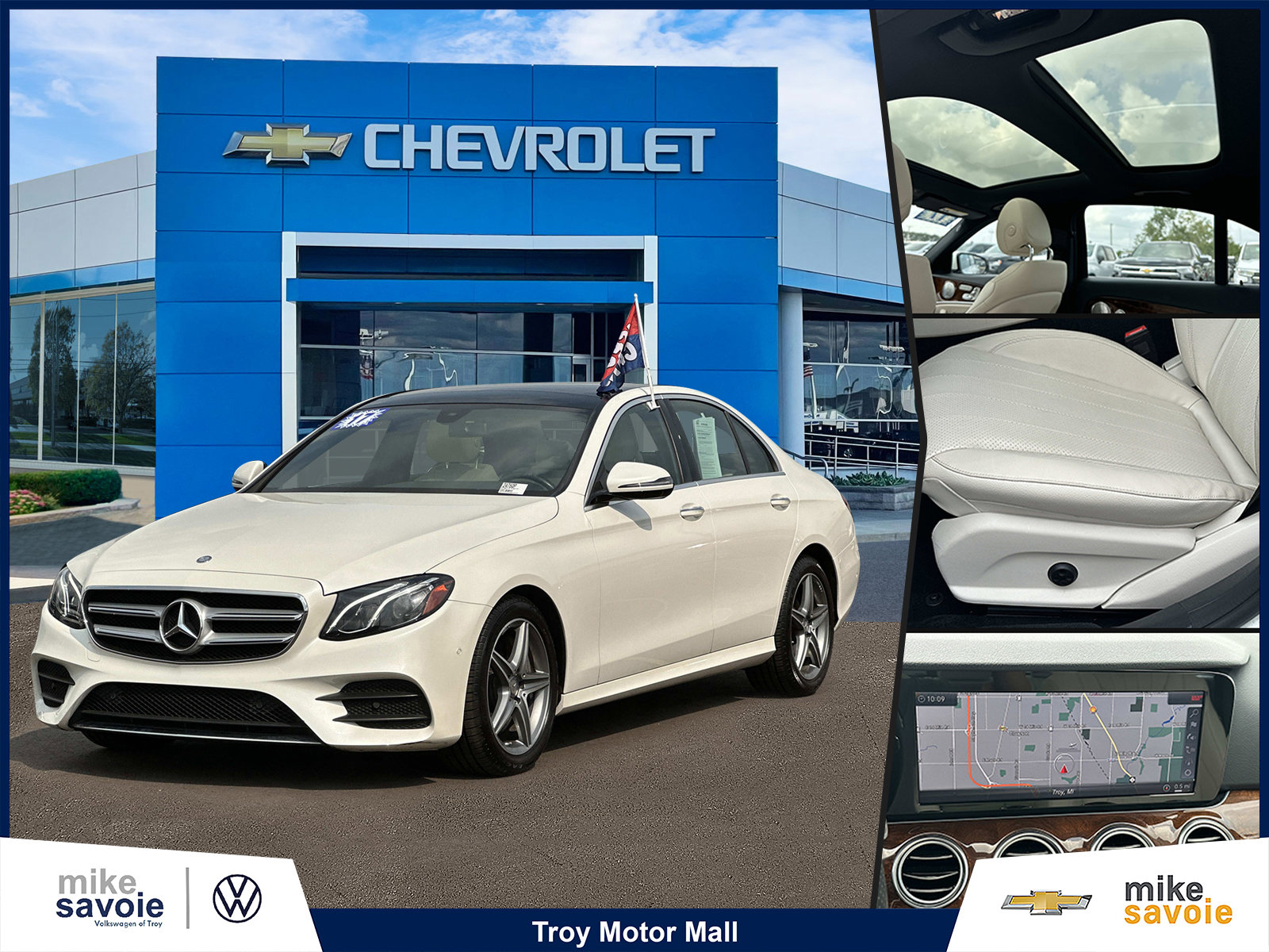 Used 2017 Mercedes-Benz E 300 4MATIC image 1