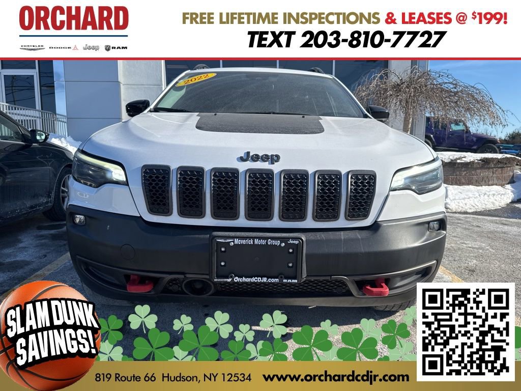 Used 2022 Jeep Cherokee Trailhawk w/ Sun, Sound & Nav Group image 6