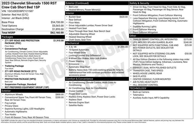 Used 2023 Chevrolet Silverado 1500 RST AWD/4WD image 5