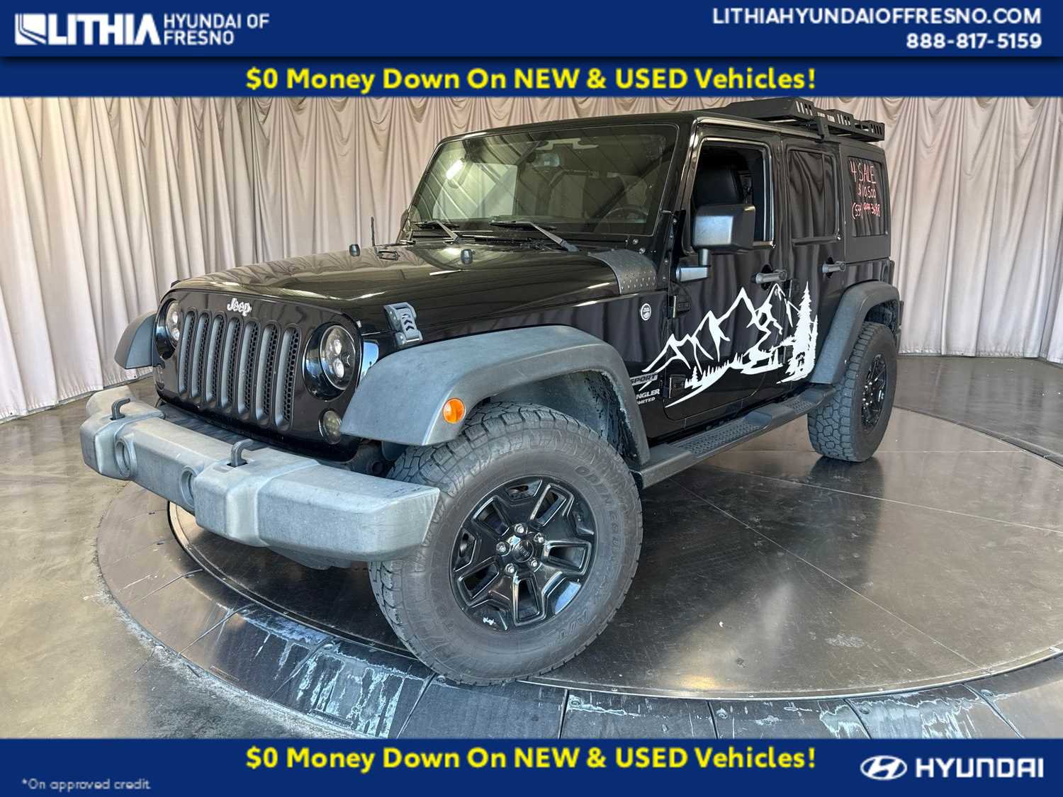 Used 2015 Jeep Wrangler Unlimited Sport w/ Quick Order Package 24S AWD/4WD image 1