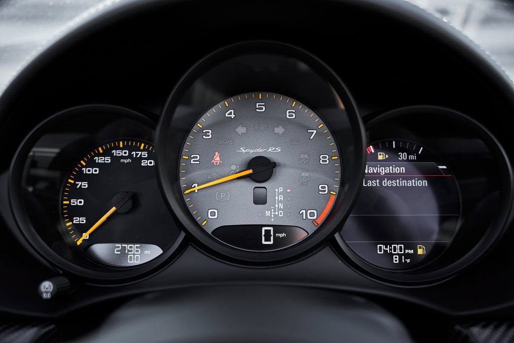 Used 2025 Porsche 718 Boxster Spyder RS RWD image 61