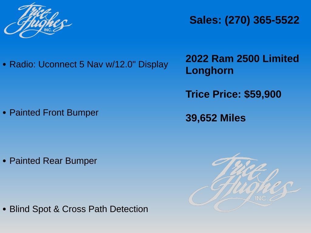 Used 2022 RAM 2500 Limited AWD/4WD image 7