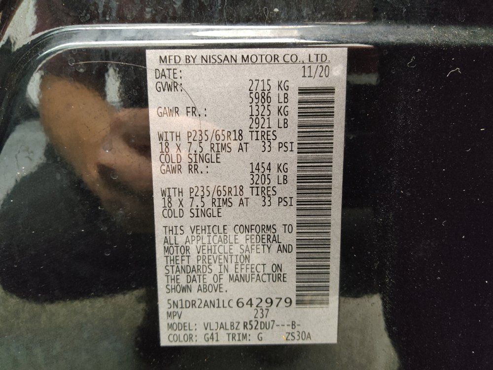 Used 2020 Nissan Pathfinder S FWD image 33