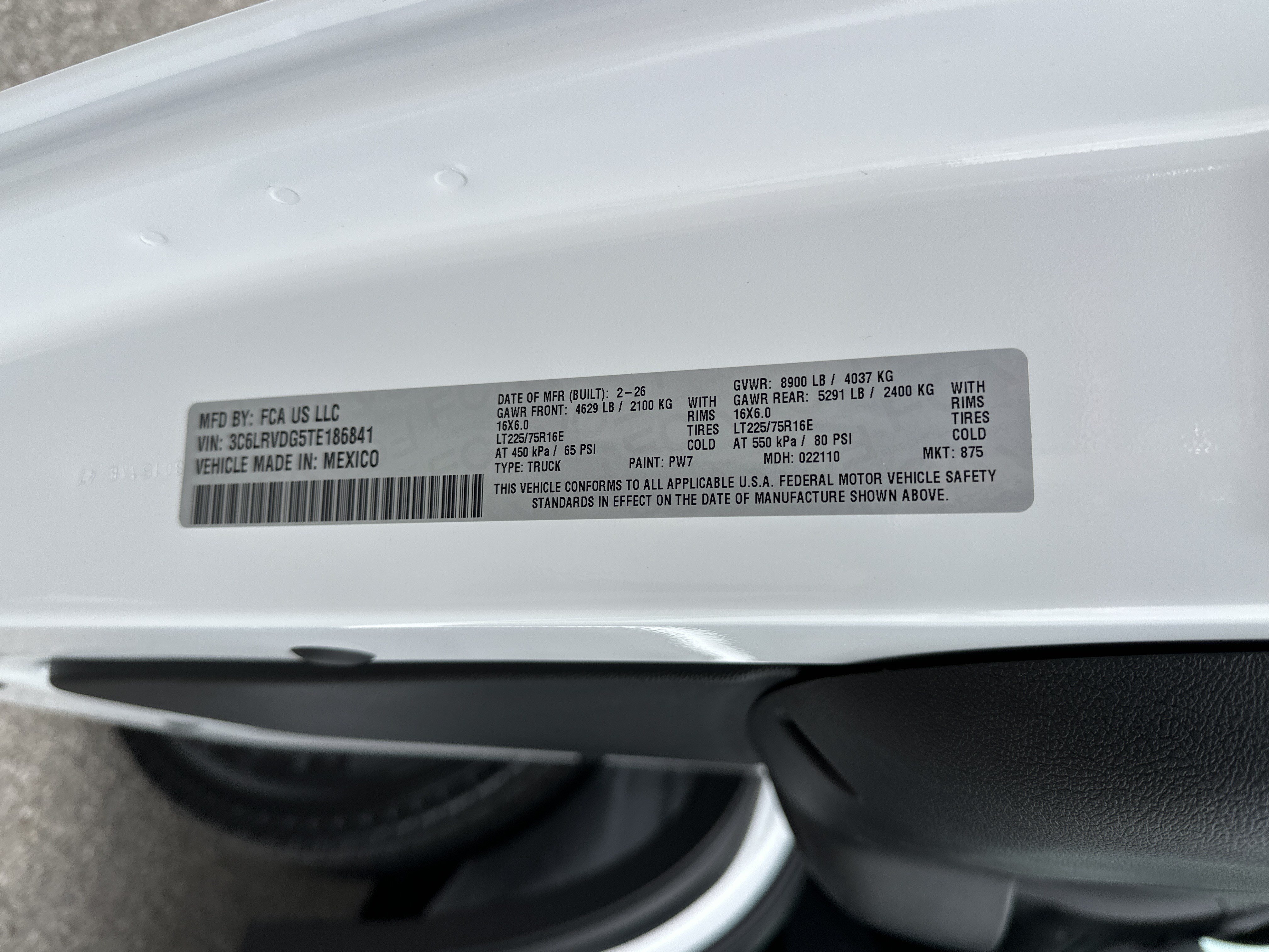 New 2026 RAM ProMaster 2500 w/ Safety Group FWD image 28