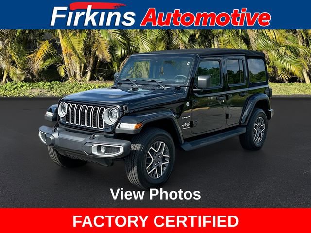 Used 2024 Jeep Wrangler Unlimited Sahara w/ Technology Group