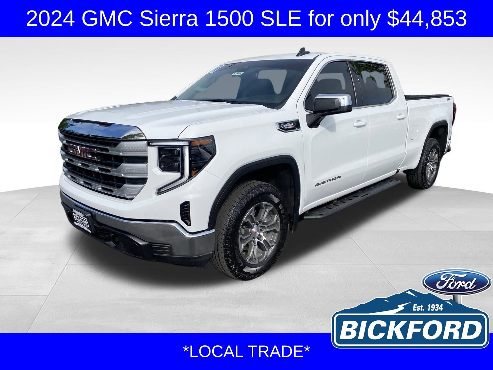Used 2024 GMC Sierra 1500 SLE w/ X31 Off-Road Package