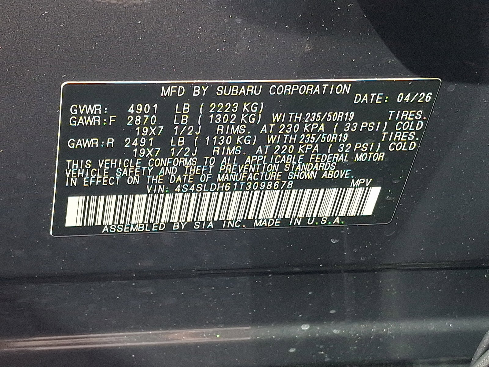 New 2026 Subaru Forester Sport AWD/4WD image 19