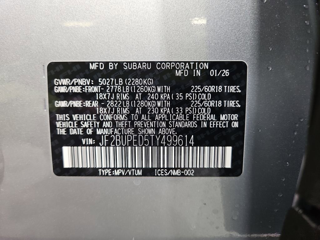 New 2026 Subaru Outback Touring image 30