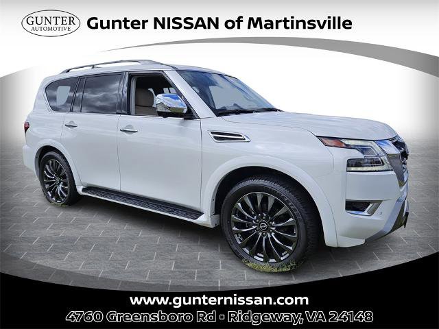 Certified 2023 Nissan Armada Platinum w/ Captain's Chairs Package