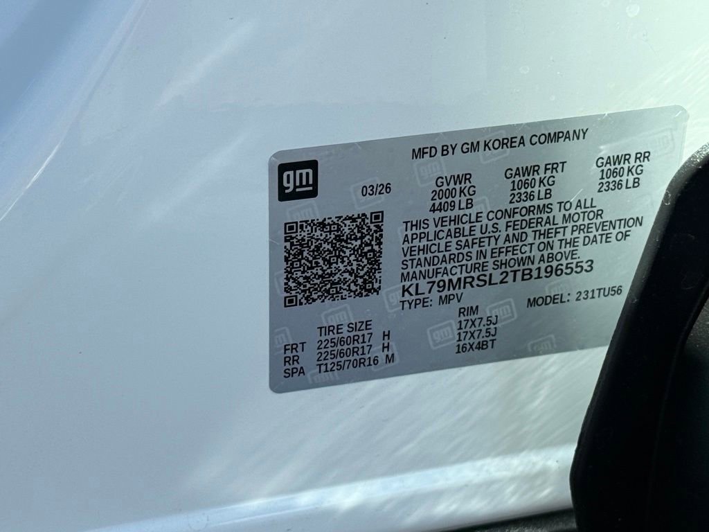 New 2026 Chevrolet TrailBlazer LT w/ Convenience Package AWD/4WD image 38