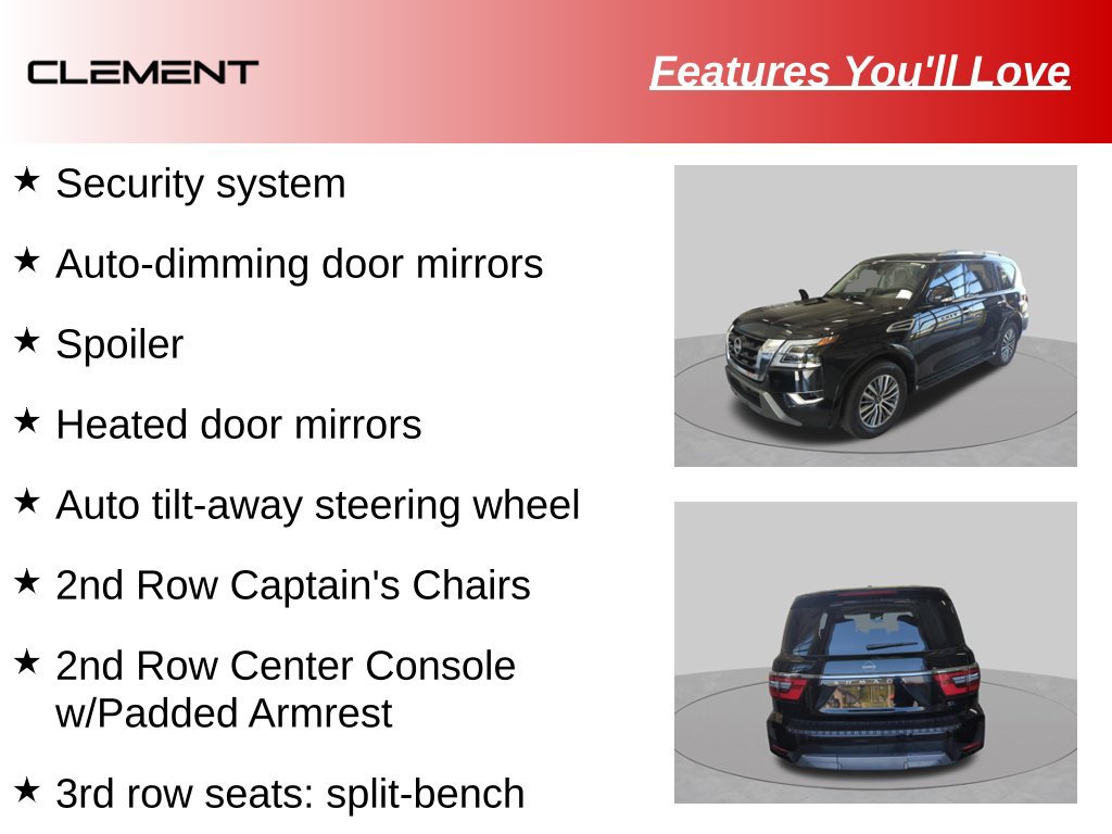 Used 2024 Nissan Armada SL w/ Captain's Chairs Package AWD/4WD image 28