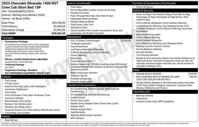 Certified 2023 Chevrolet Silverado 1500 RST image 35