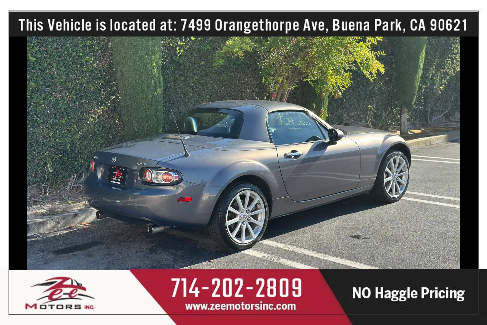 Used 2008 MAZDA MX-5 Miata Grand Touring w/ Premium Pkg RWD image 7