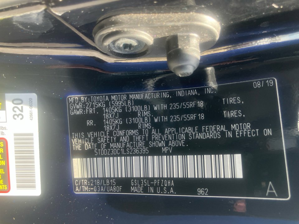 Used 2020 Toyota Sienna Limited Premium AWD/4WD image 39